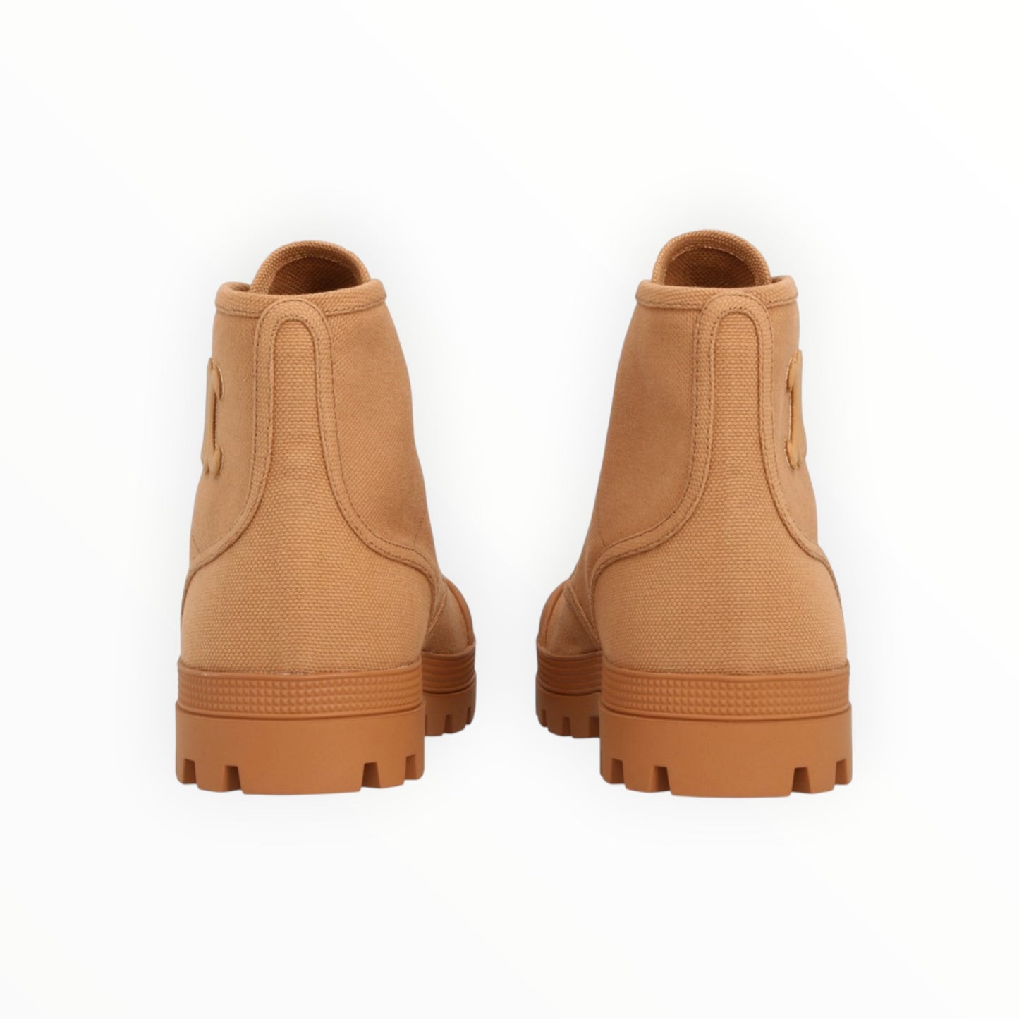 Celine Papatan Canvas Boots - Dark Latte - Size 40
