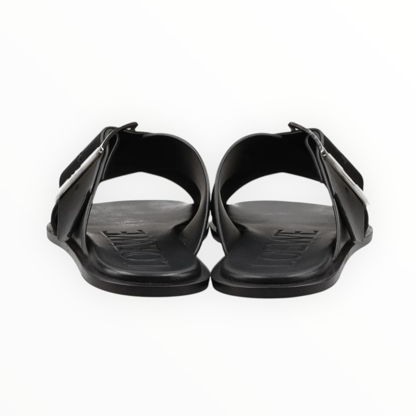 Loewe Petal Belt Sandals - Black - Size 37