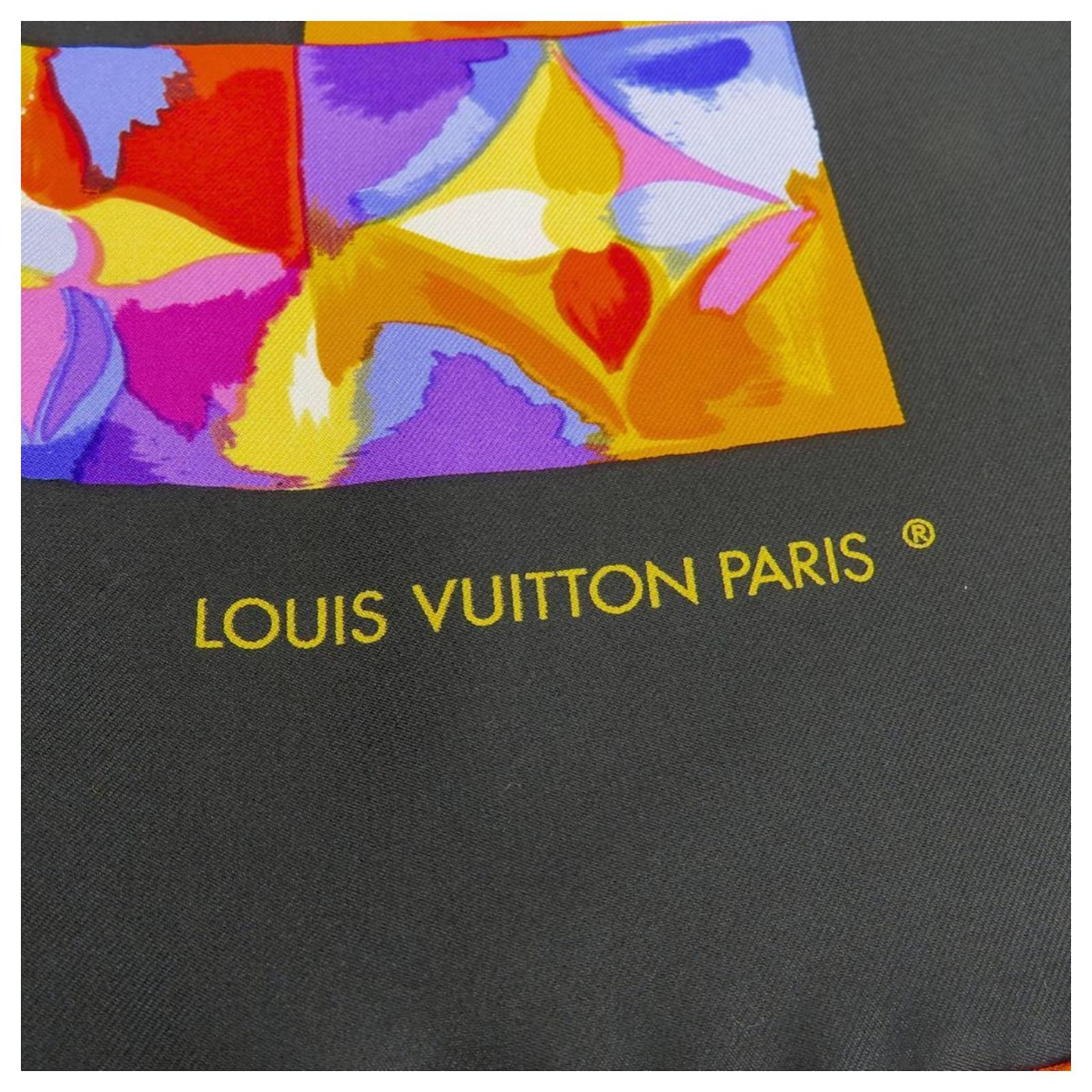 Louis Vuitton Monogram Scarf - Multi - Size 85cm x 85cm