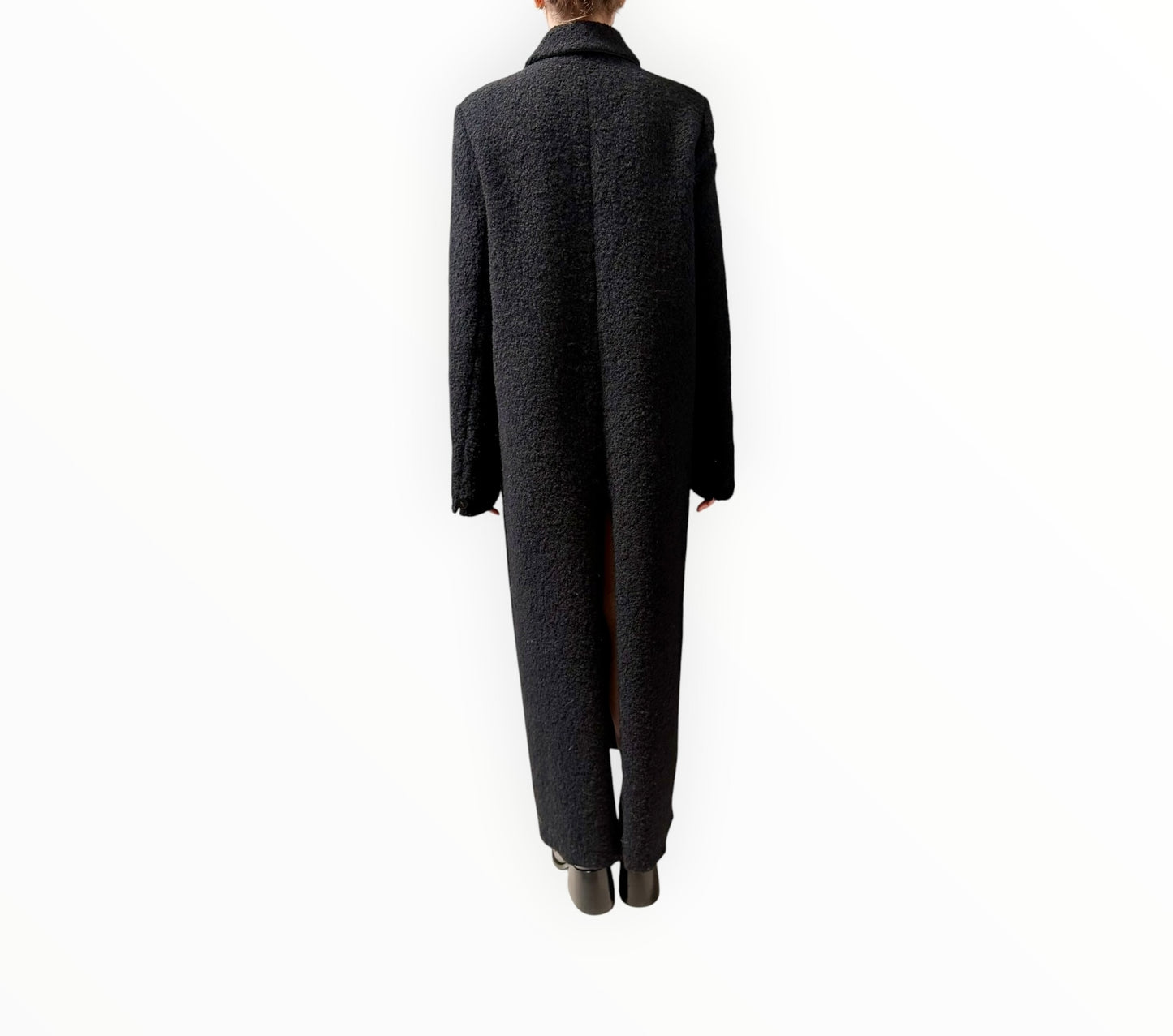 Forte Forte Boucle Coat - Black - Size III