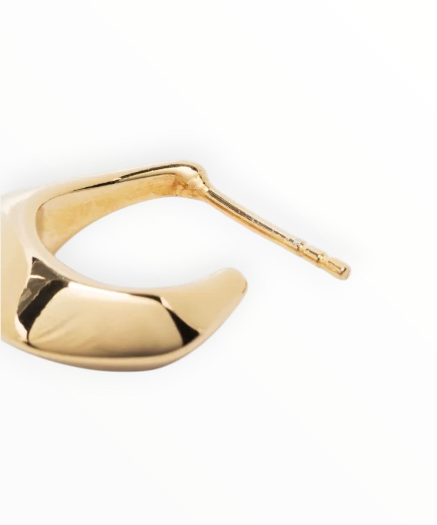 Lemaire Faceted Mini Drop Earrings - Gold