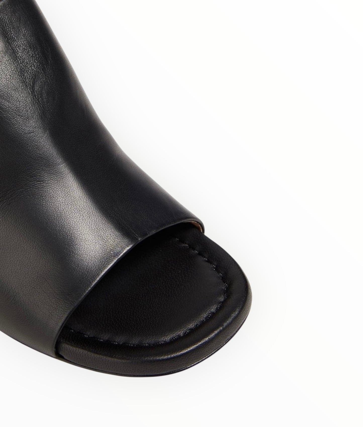 Acne Studios Leather Mules - Black - Size 39