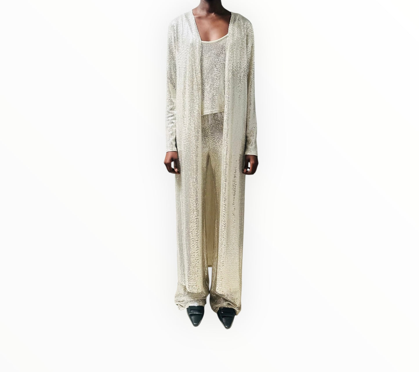 L'Agence Kimla Set - Silver - Size M