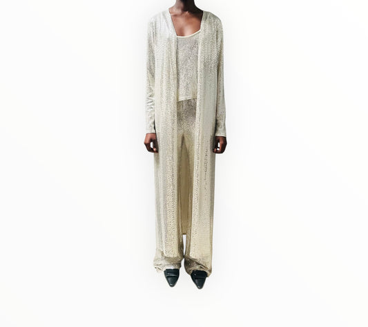 L'Agence Kimla Set - Silver - Size M