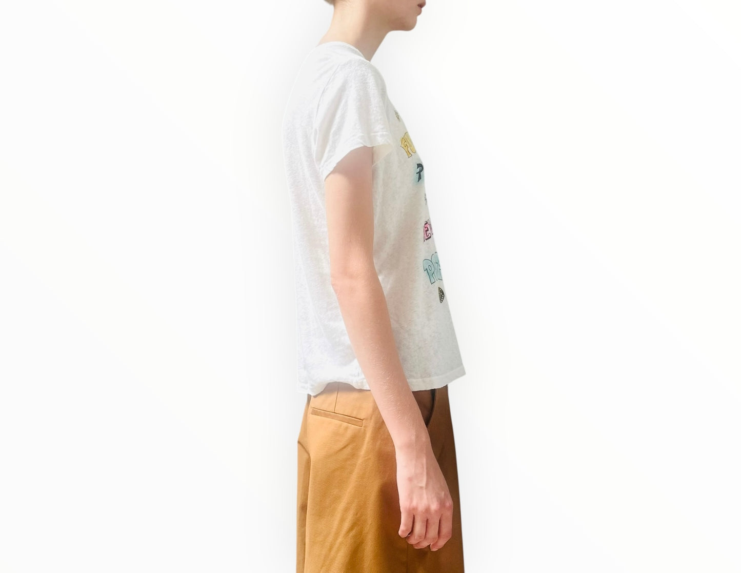 Mother 'Your Prayers are Answered' Tee - White  - Size S