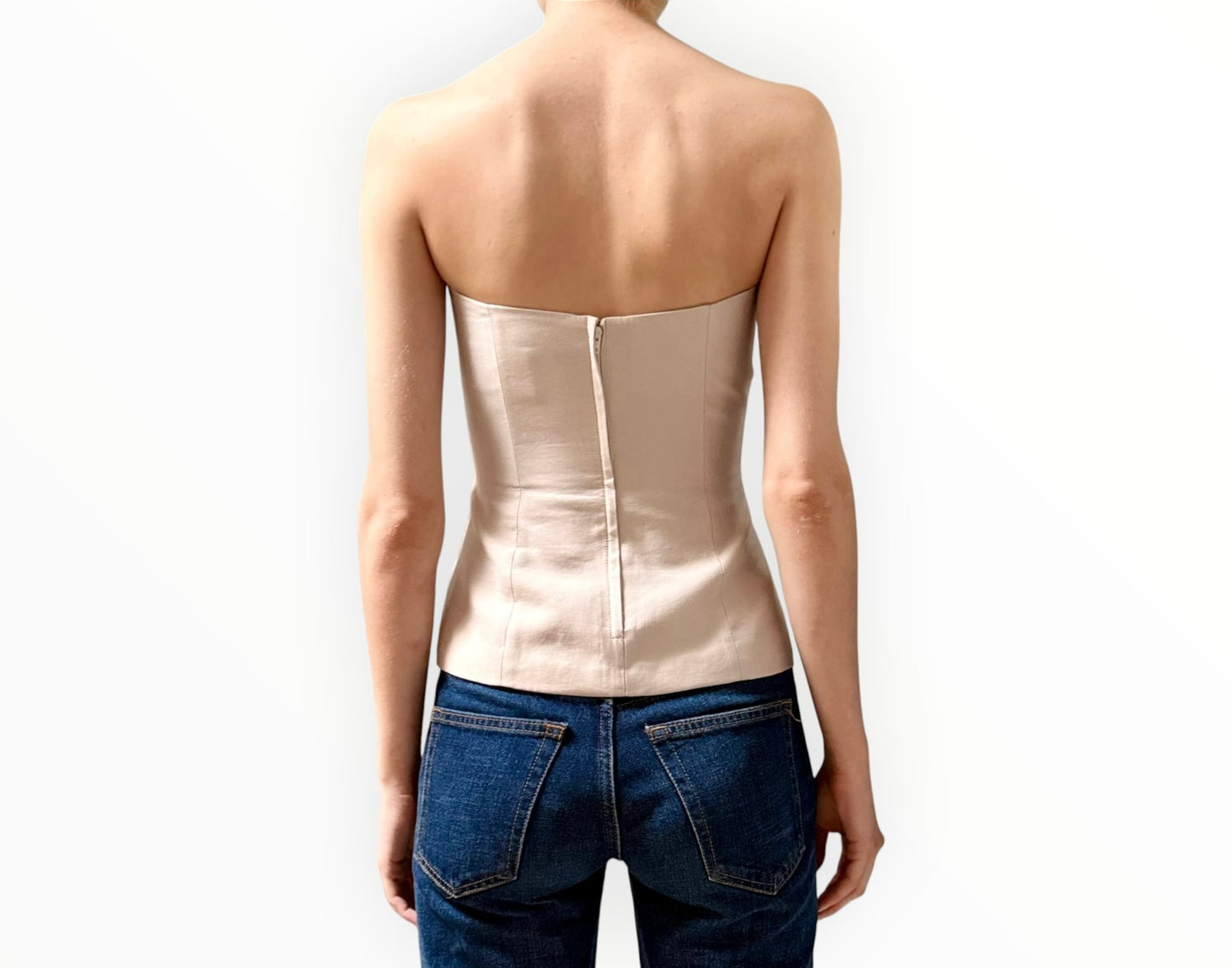 Viktoria and Woods Mansion Bustier - Beige - Size 0