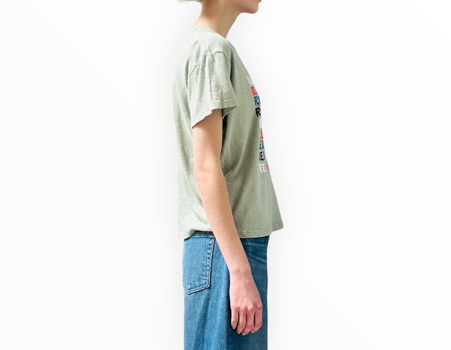 Mother 'Your Prayers Are Answered' Tee - Green - Size M