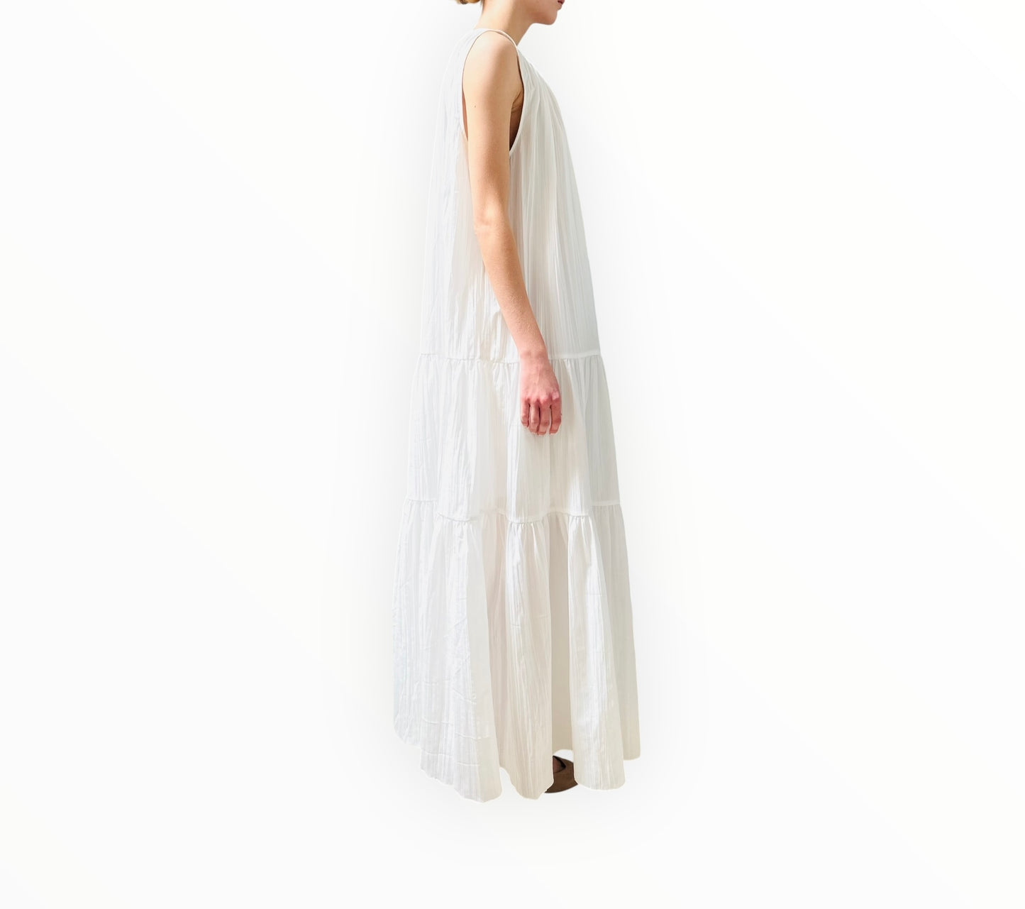 Acler Radmoor Maxi Dress - White - Size AU10