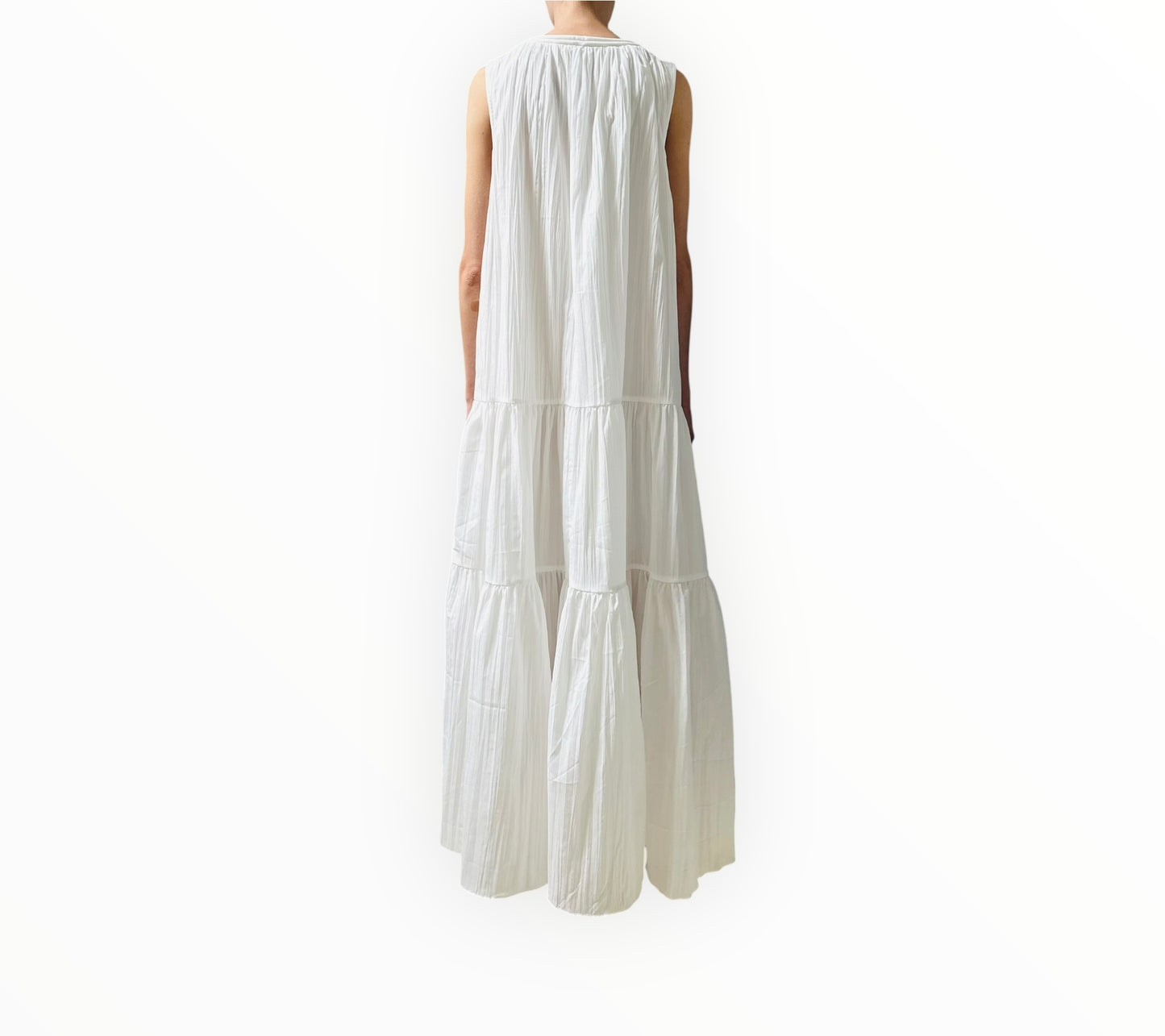 Acler Radmoor Maxi Dress - White - Size AU10
