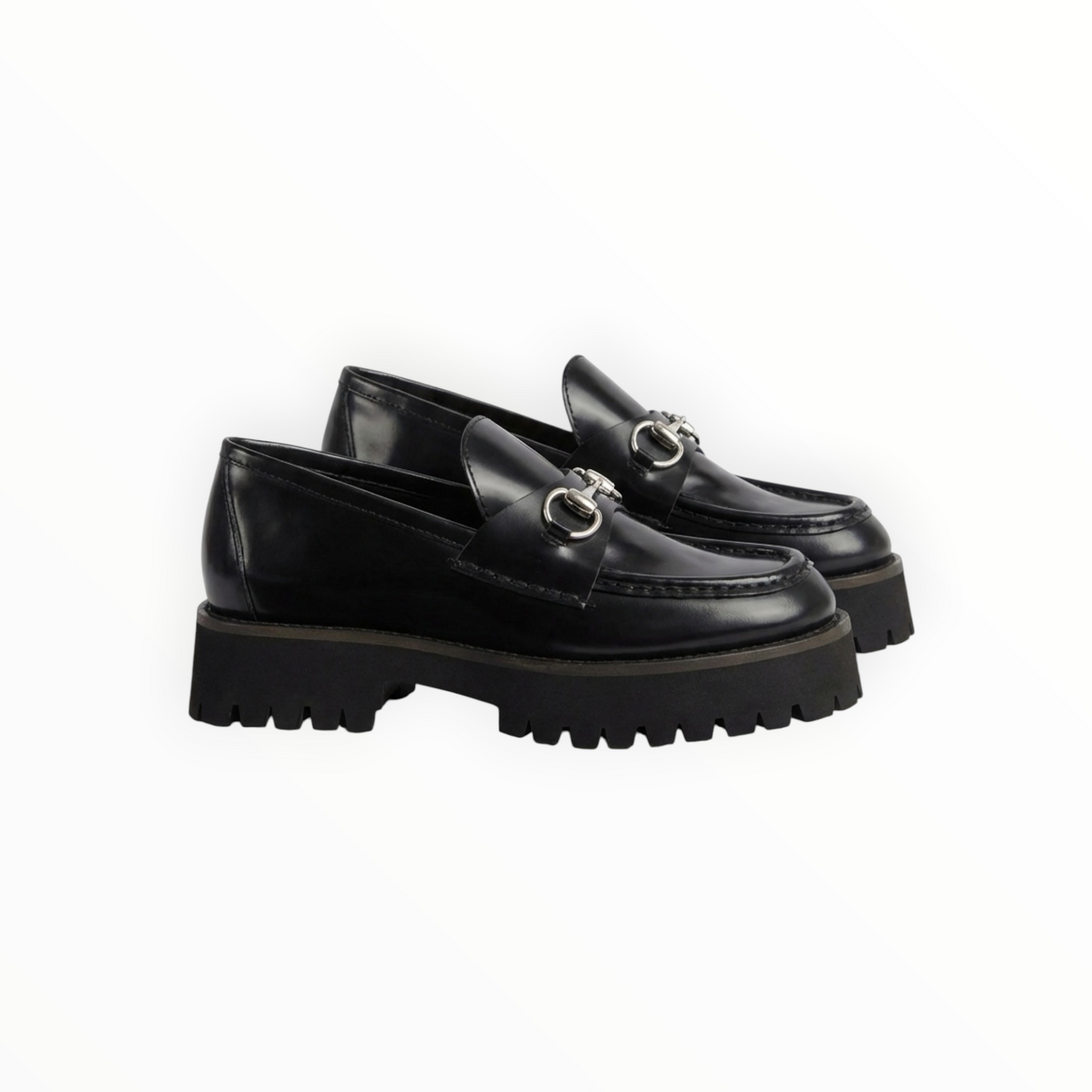 Gucci Sylke Horsebit Loafers - Black - Size 38