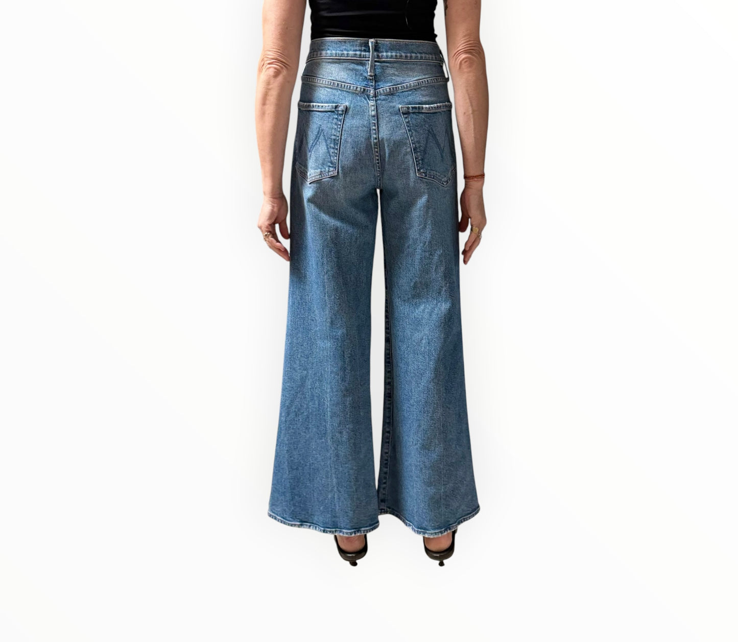 Mother 'The Tomcat' Roller Jeans - Blue - Size 32
