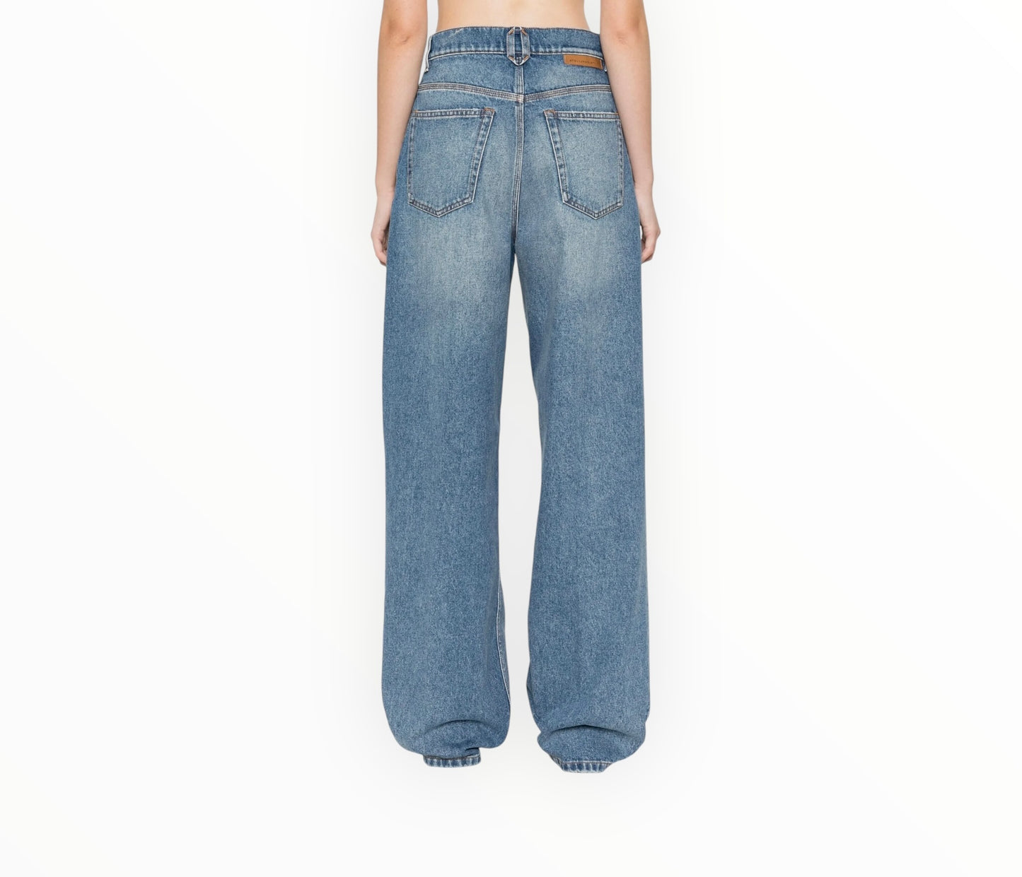 Stella McCartney High Rise Jeans - Blue - Size 24