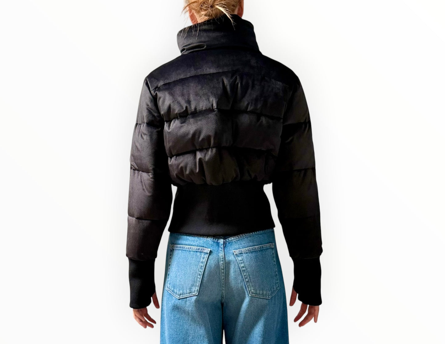 Unreal Fur Velour Jacket - Black - Size M
