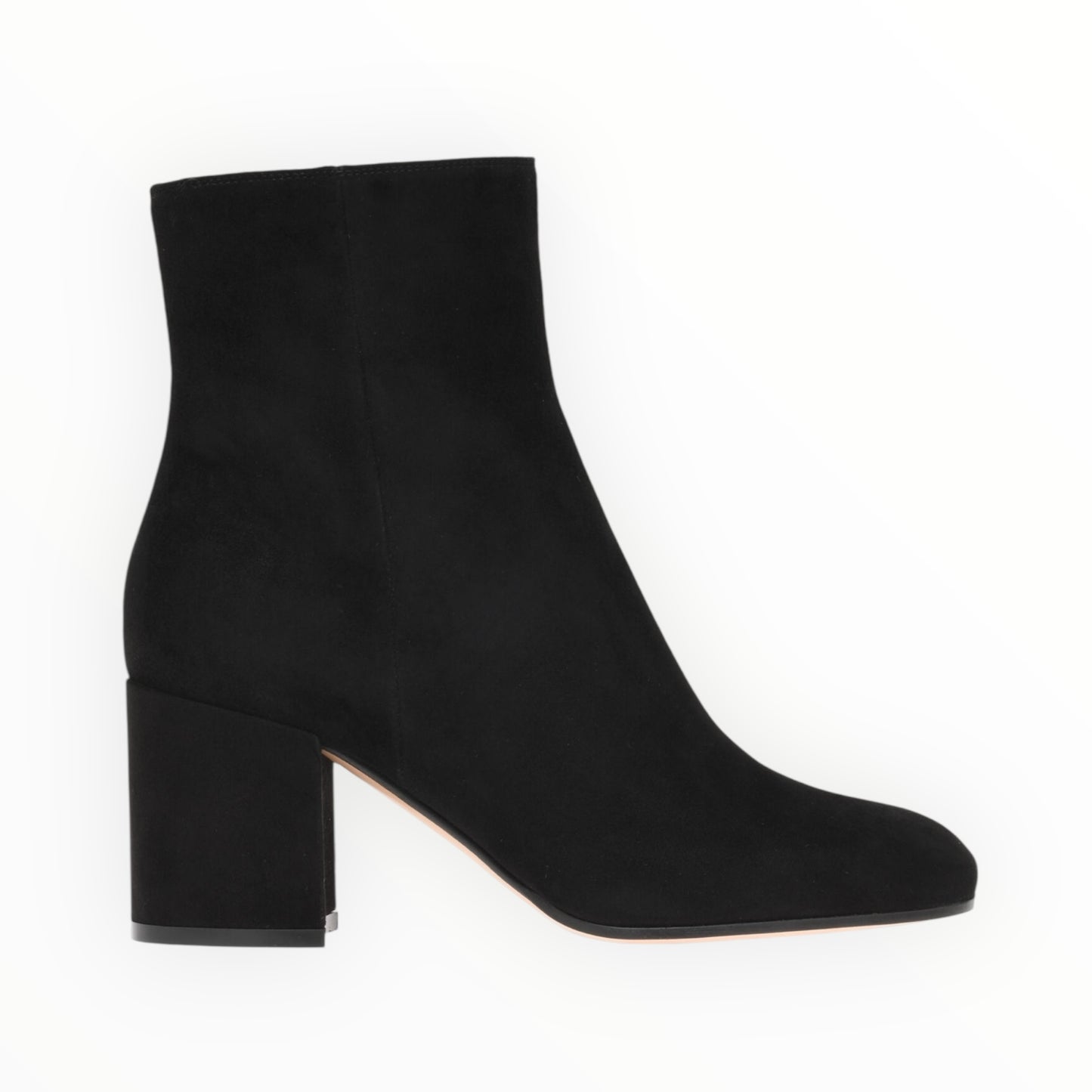 Gianvito Rossi Joelle Suede Ankle Boots - Black - Size 40