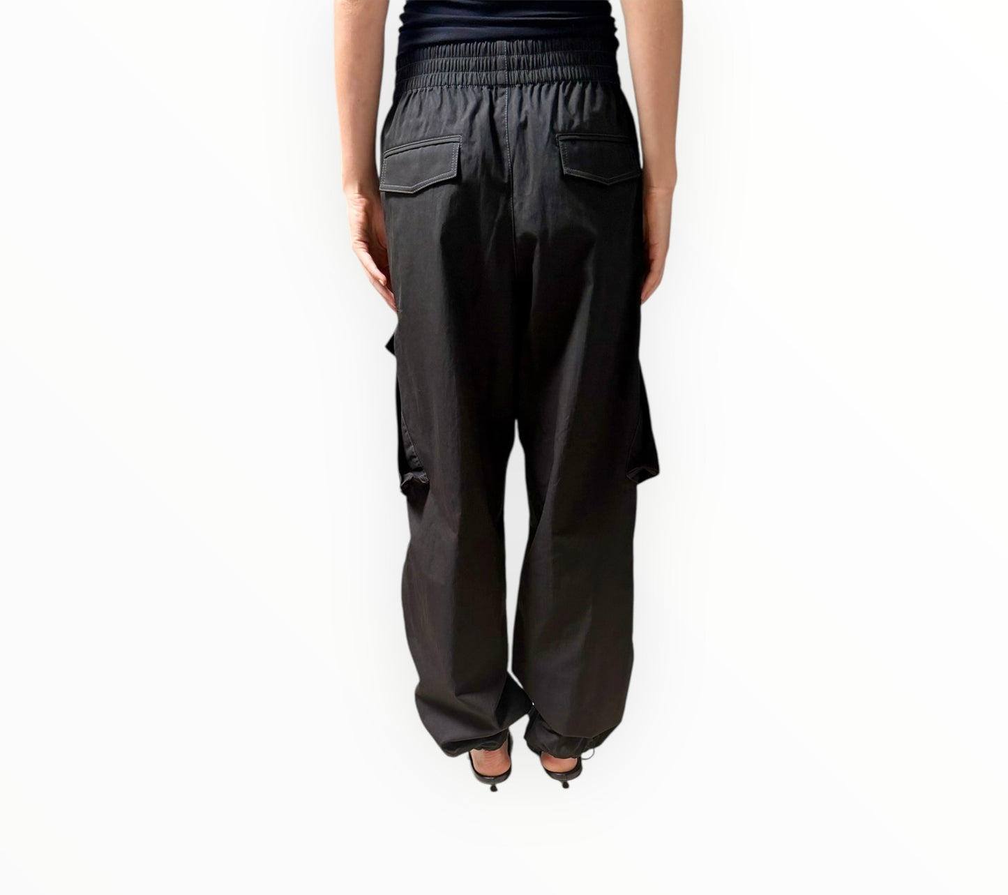 Dion Lee Utility Cargo Pants - Black - Size XS