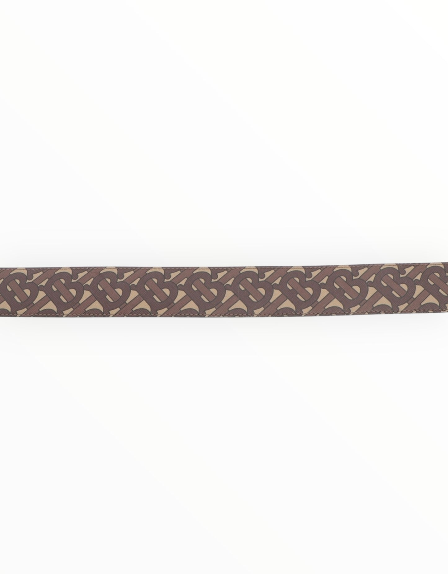 Burberry TB Buckle Belt - Brown - Size 36