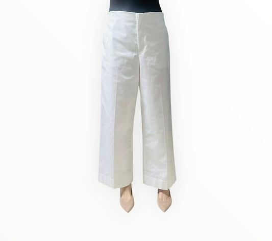 Scanlan Theodore Wide Leg Pants - White - Size 12
