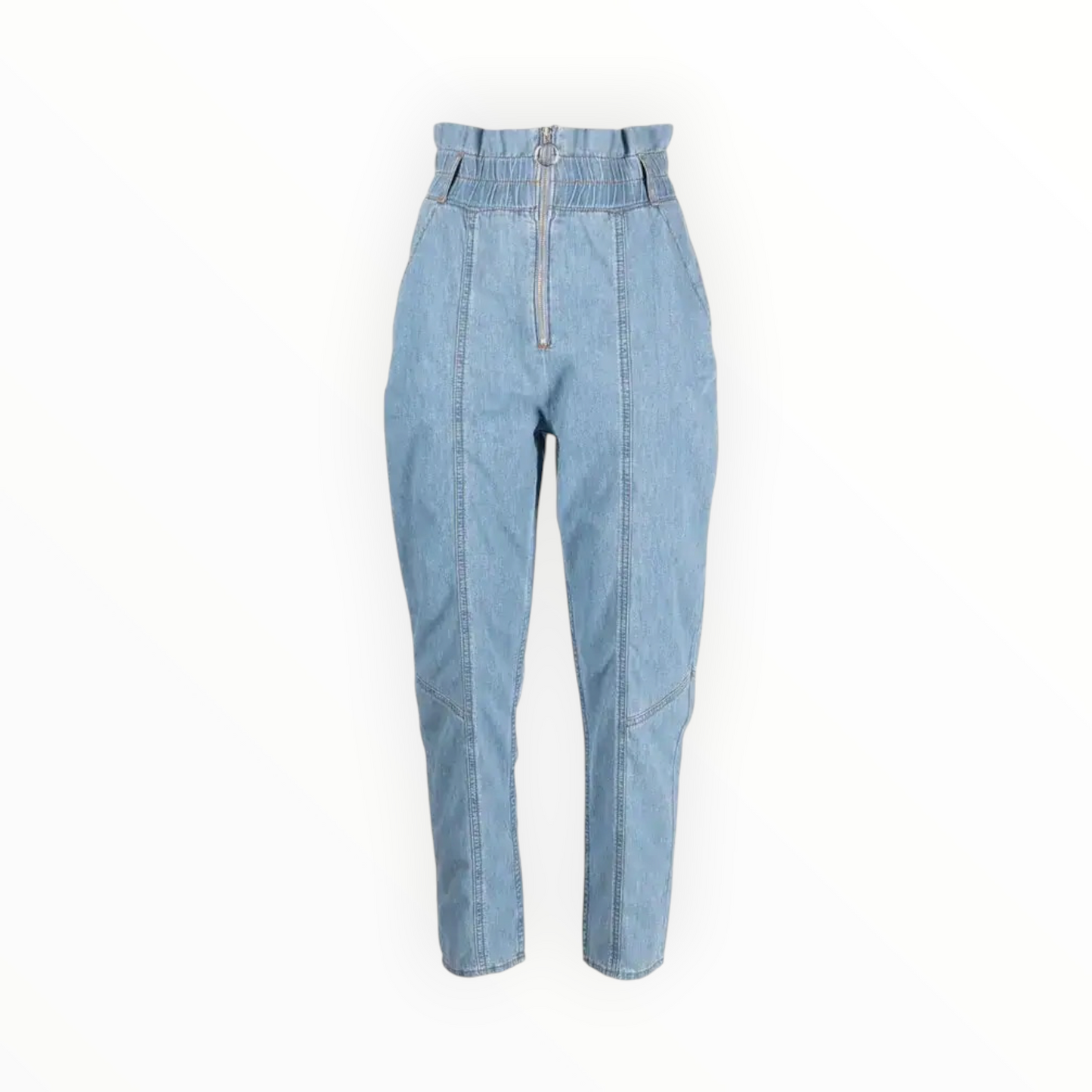 Ba&sh Lony High-Waisted Pants - Blue - Size 0