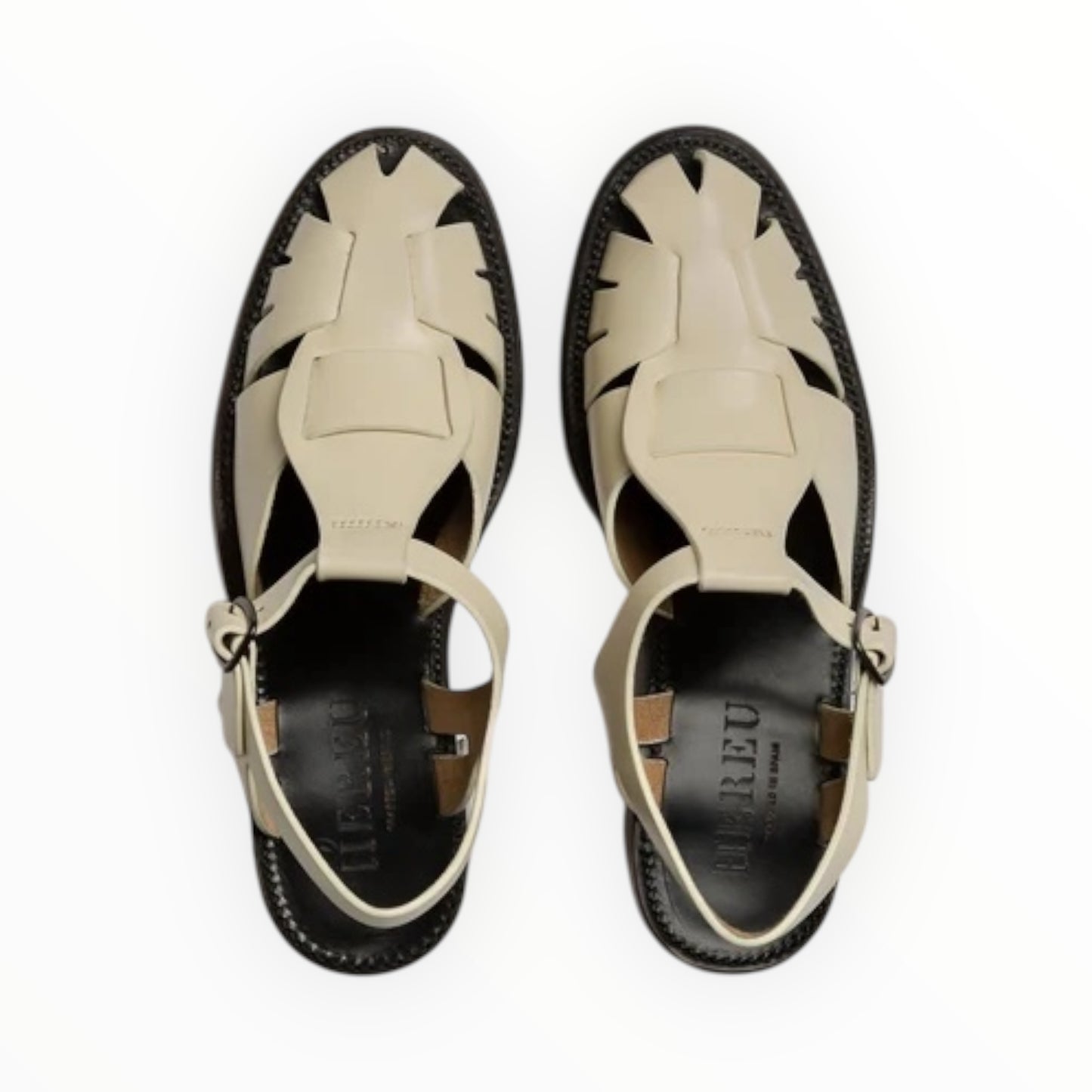 Hereu Fisherman Sandals - Custard - Size 39