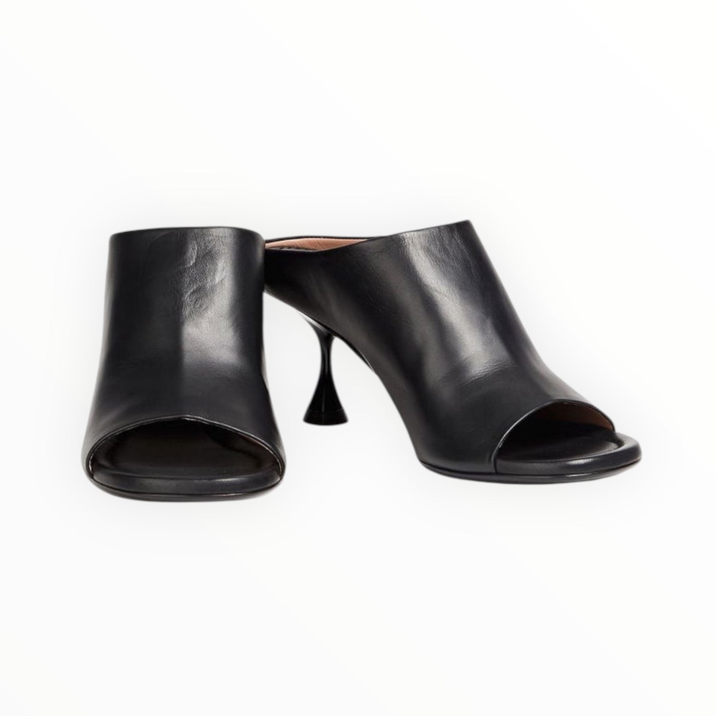 Acne Studios Leather Mules - Black - Size 39