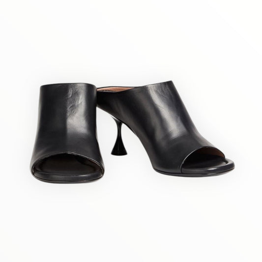 Acne Studios Leather Mules - Black - Size 39