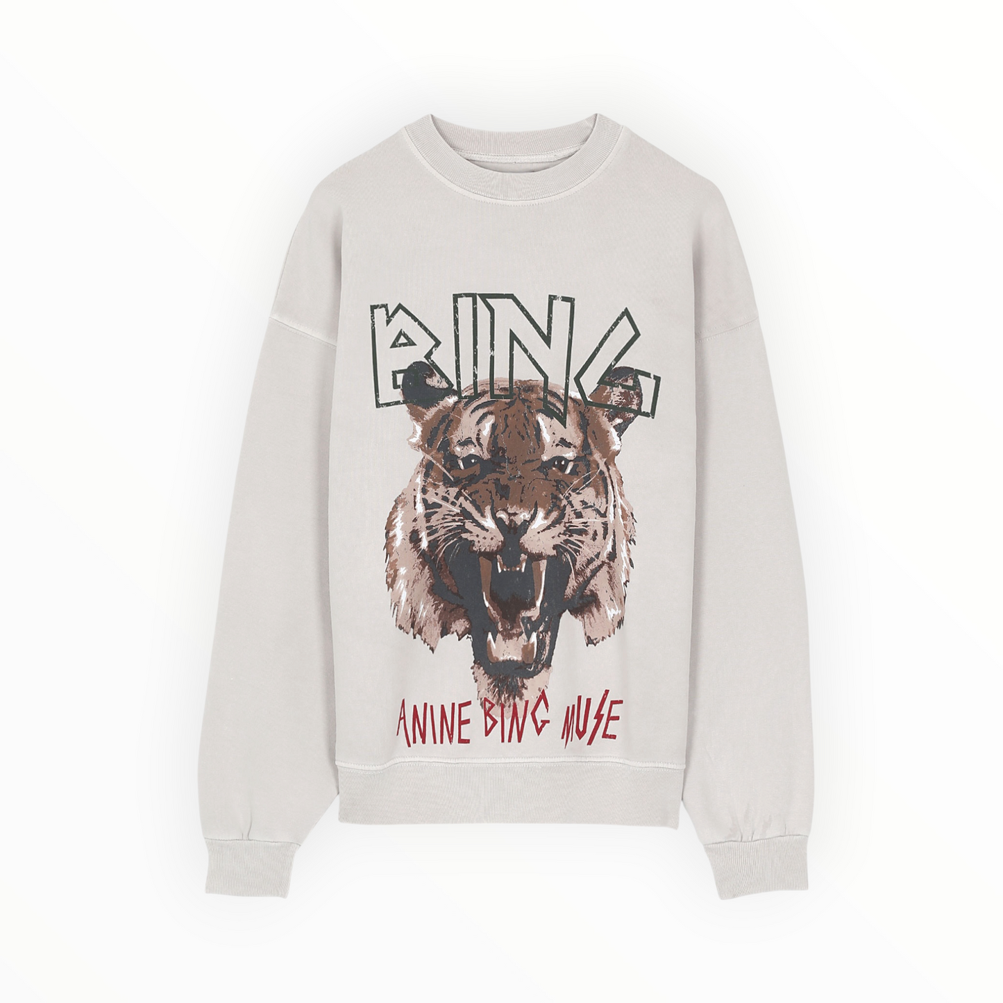RT006259 - Anine Bing Muse Sweatshirt- Beige - Size M