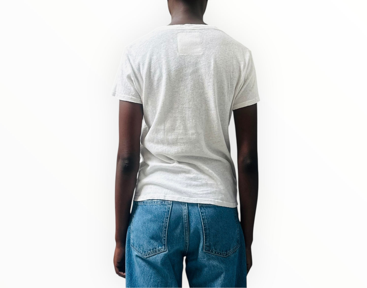 Mother 'Mothership' Tee - White  - Size S