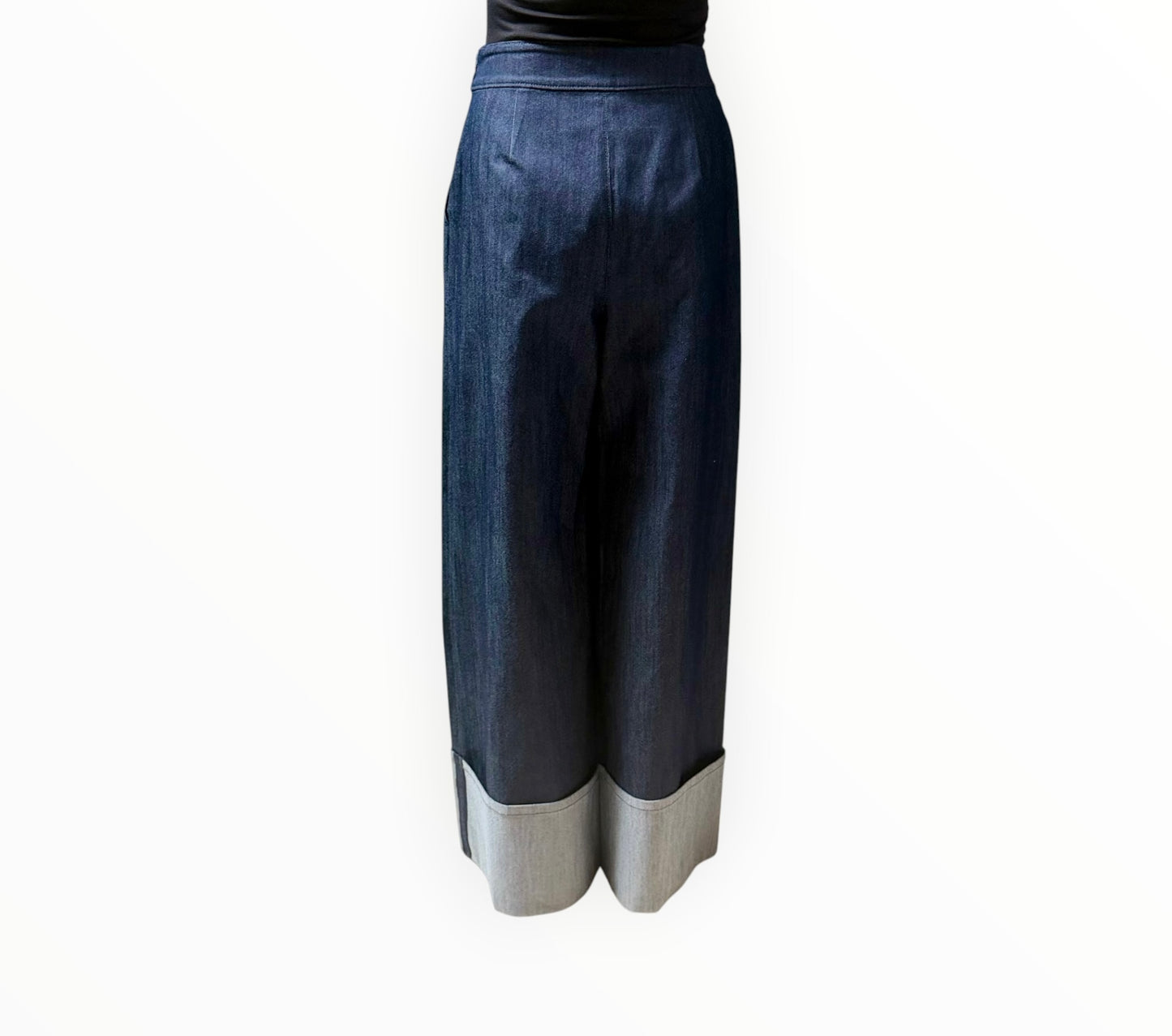 Cinq A Sept Bader Pants - Indigo - Size AU8