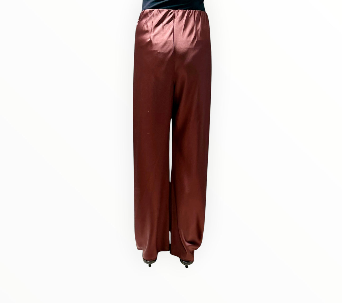 Husk Side Leg Pants - Chocolate - Size 10