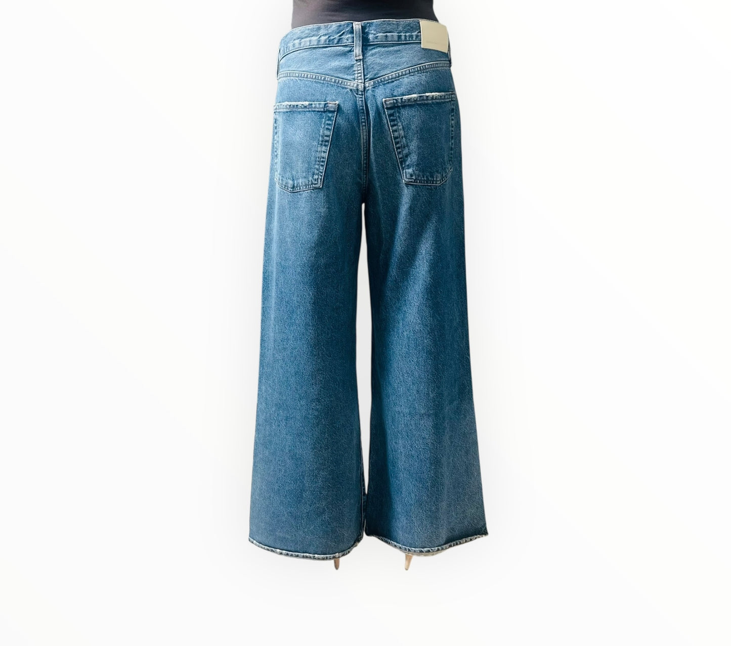 Citizens Of Humanity Wide Leg Jeans - Blue - Size 28