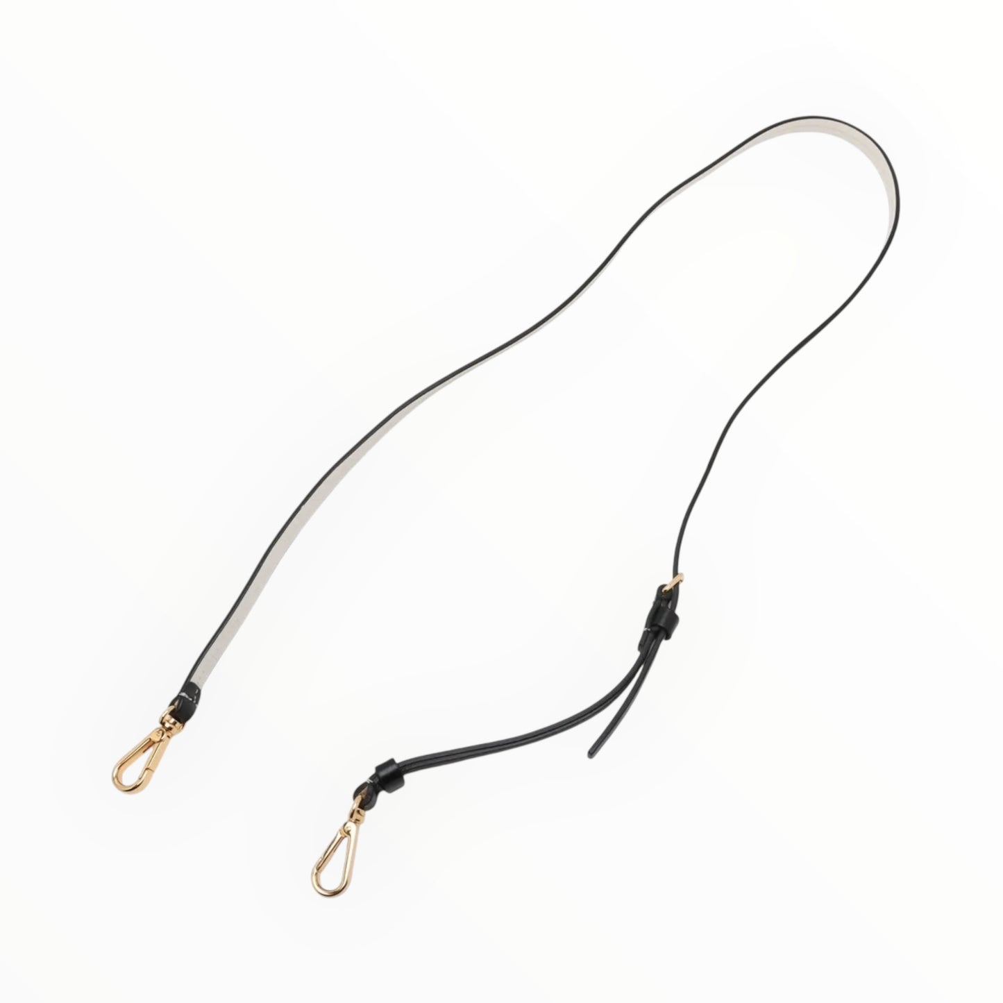 Marni Museo Leather 2 Way Handbag - Black/White - Size W19cm x H21.5cm x D10.5cm