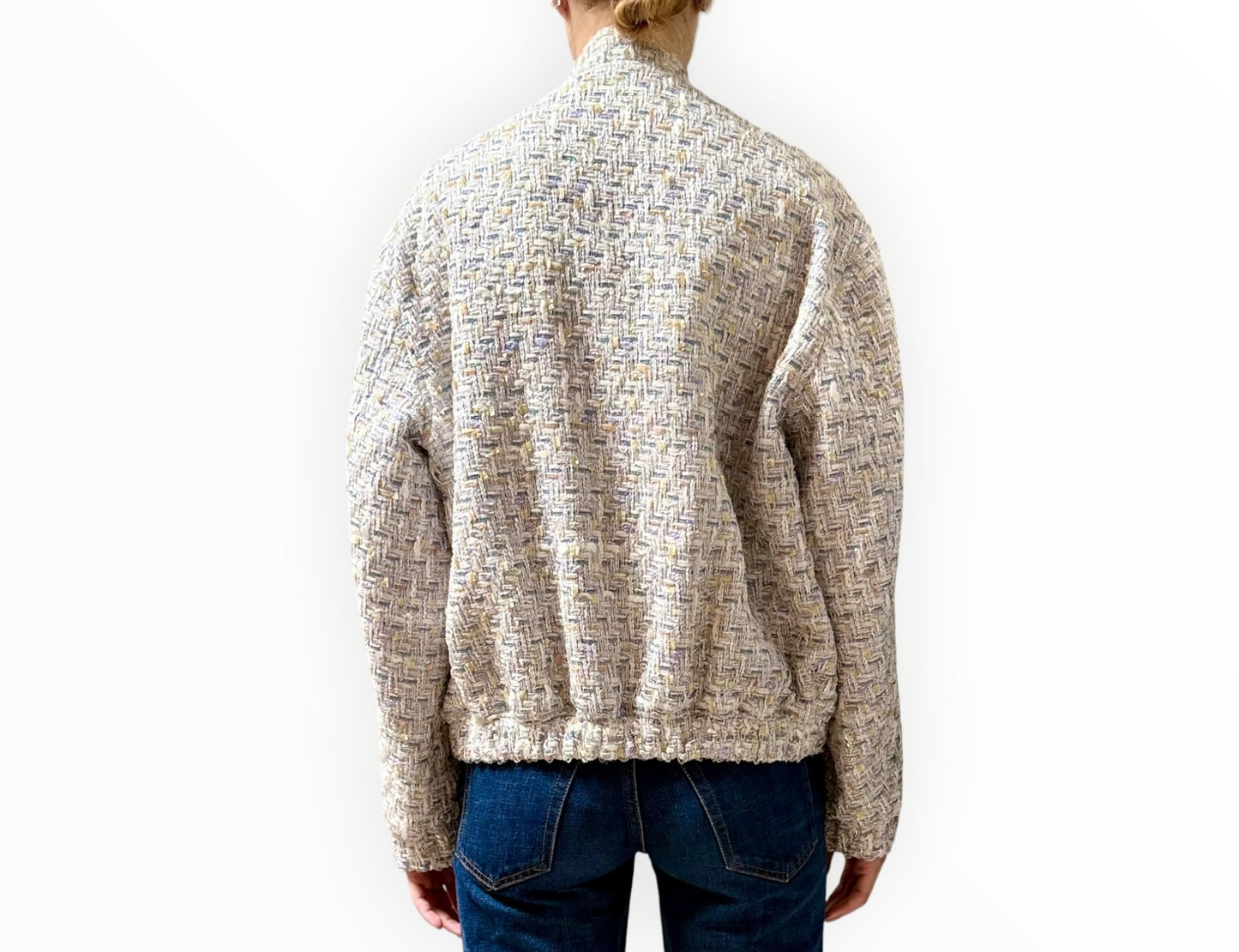 Iro Noemy Jacket - Multi Tweed - Size 34