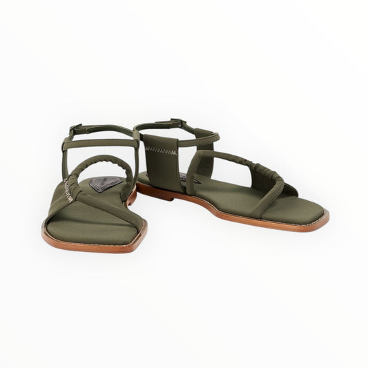 Zimmermann Scuba Sandals - Khaki - Size 41