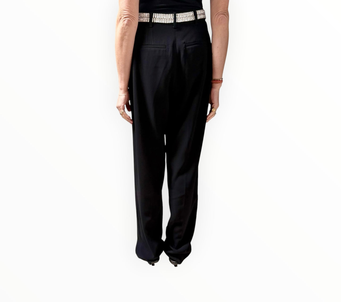 Cinq A Sept Cheyenne Blazer + Pants - Black - Size AU10