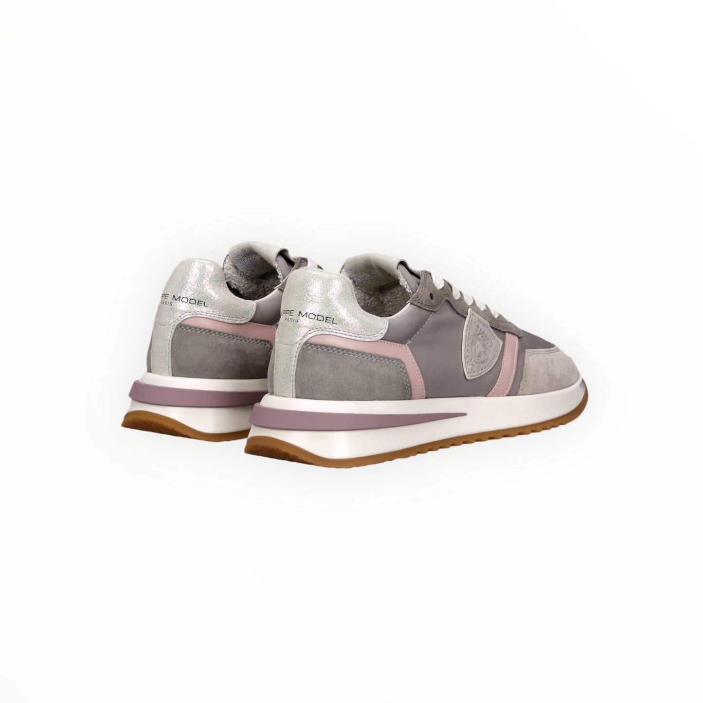 Philippe Model Paris Tropez 2.1 Sneakers - Grey/Pink - Size 40