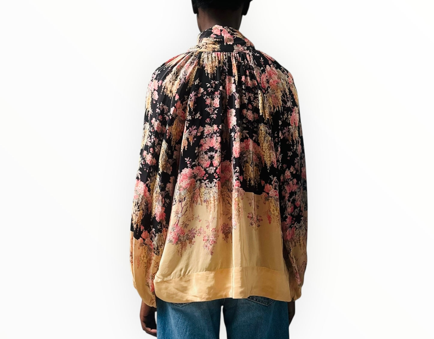 By Timo Tie Front Shirt - Multi - Size M