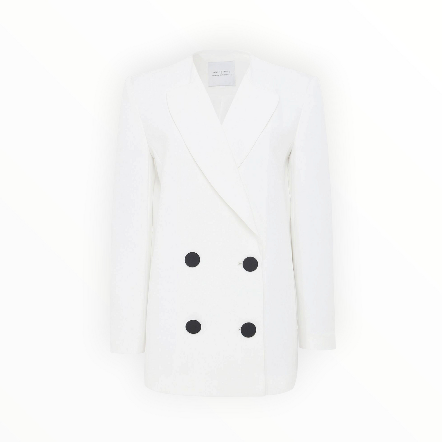 Anine Bing x Helena Christensen Claudia Blazer - White - Size S
