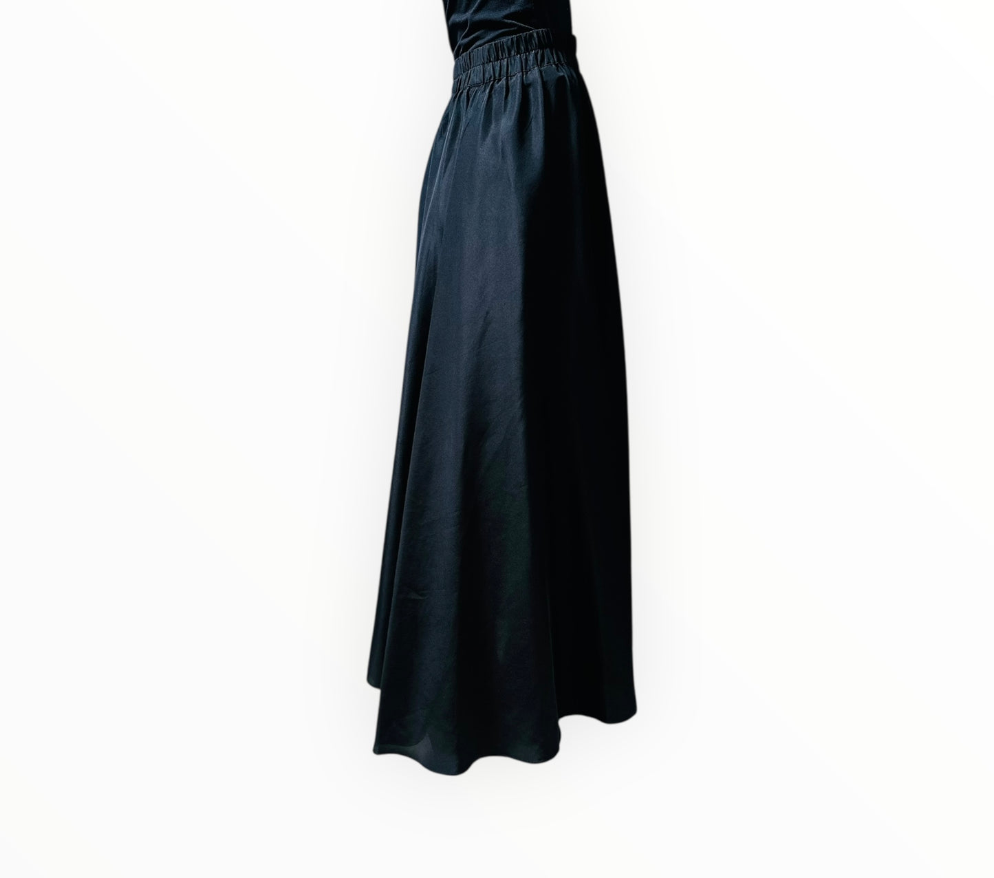 Sir Silk Long Skirt - Black - Size 1