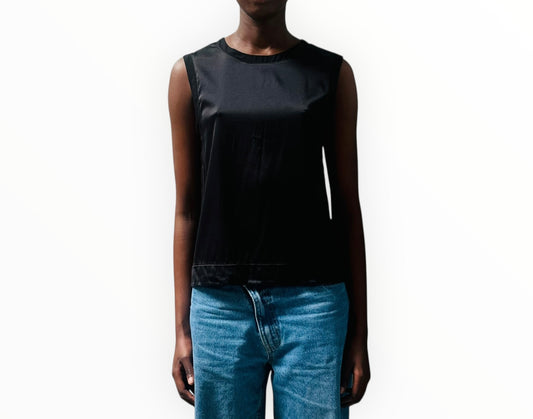 Transit Silk Tank - Black - Size 2