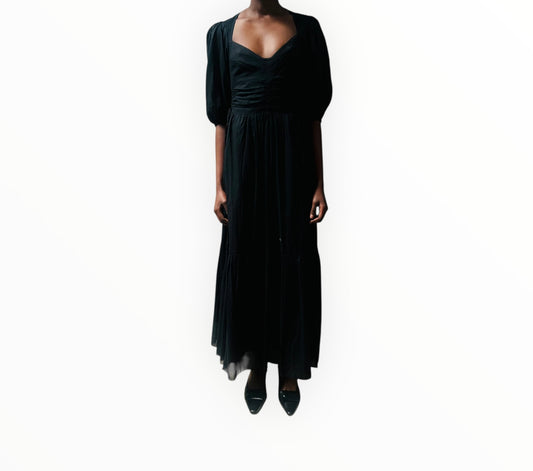 Isabel Marant Etoile Leoniza Dress - Black - Size 34