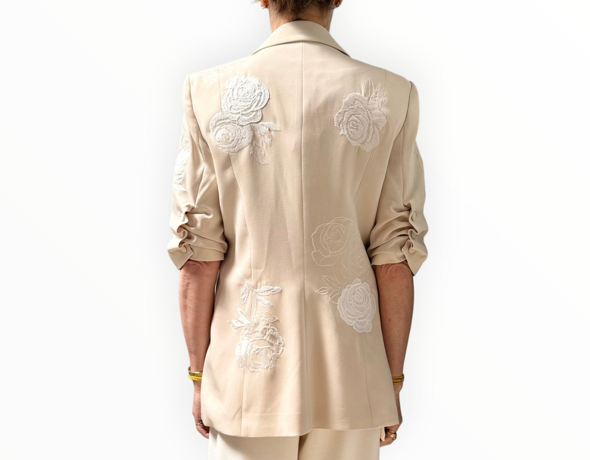 Cinq A Sept Khloe Jacket - Beige - Size AU12