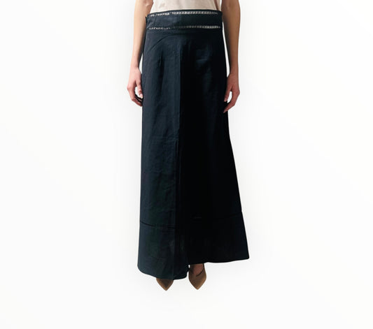 Isabel Marant Riley Jupe Skirt - Black - Size 40