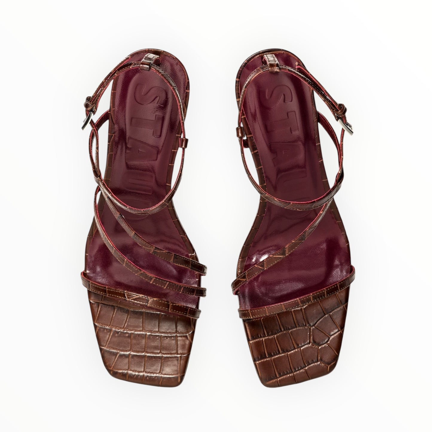 Staud Gita Sandals - Brown - SIze 41.5