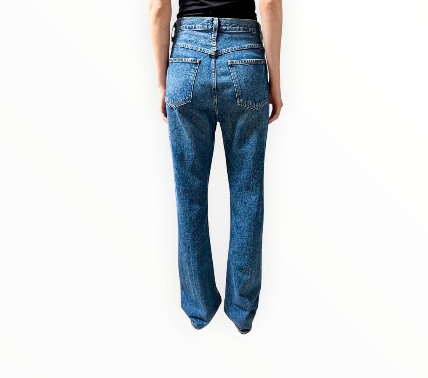 AGolde Vintage Flare Jeans - Blue - Size 27