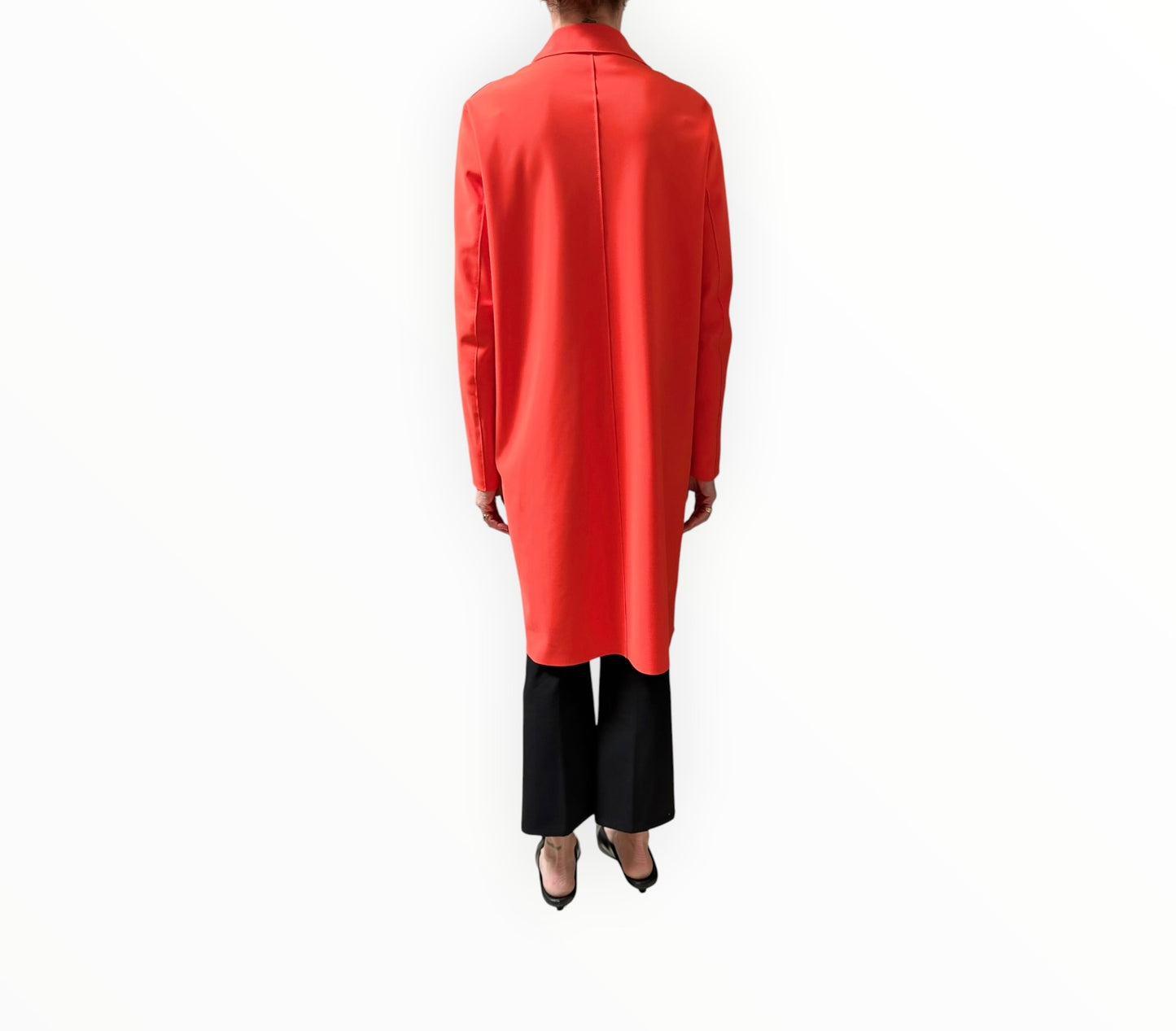 Harris Wharf Technical Coat - Neon Orange - Size 42