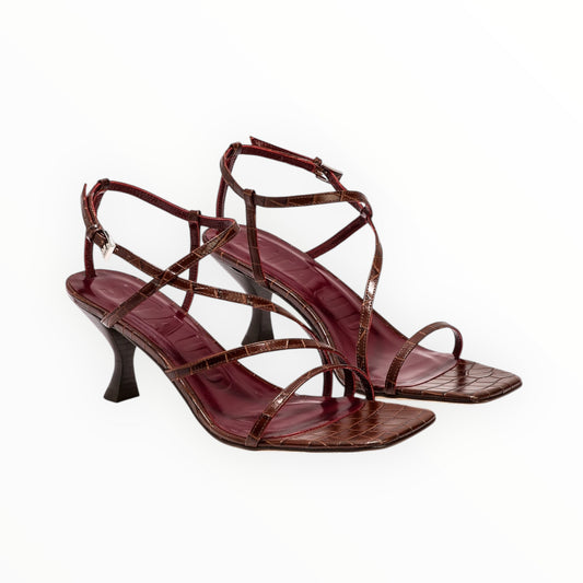 Staud Gita Sandals - Brown - SIze 41.5