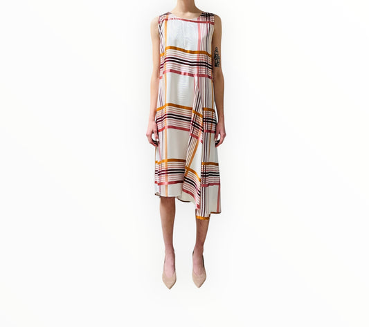 Scanlan Theodore Check Dress - Multi - Size 12