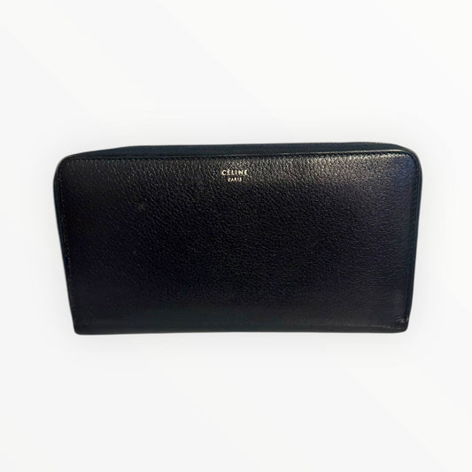 Celine Long Wallet - Navy