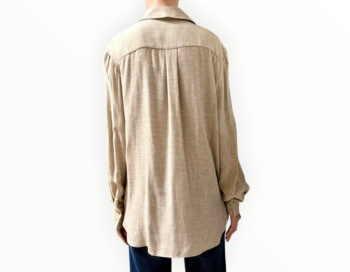 Viktoria & Woods Forge Shirt - Beige Marle - Size 2