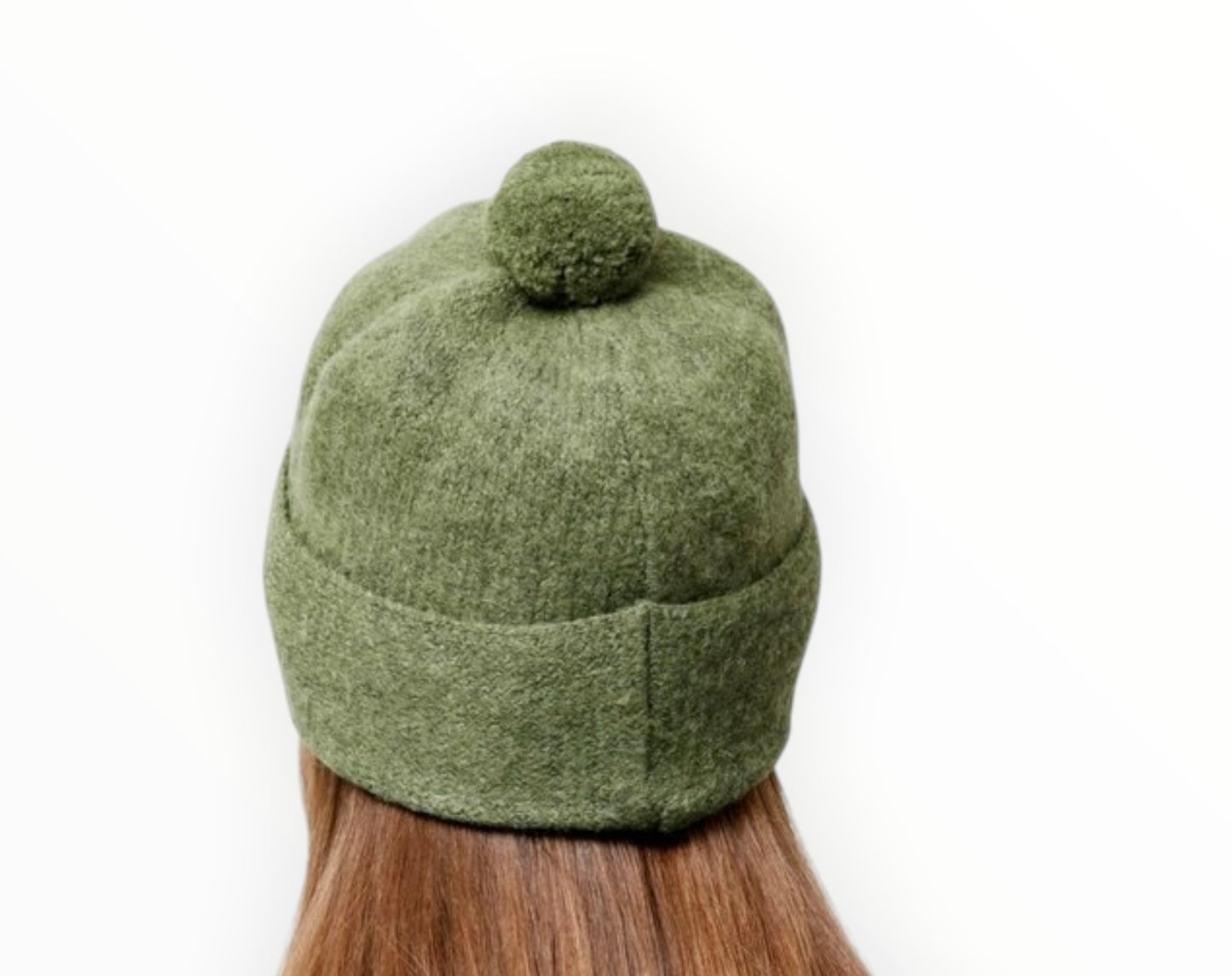 Margaret Howell Lambswool Beanie - Apple - Size S